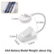 USB Rechargeable Reading Light, Mini LED Book Light, 3 Mode Adjustable, Clip On Lamp for Bedroom, Study, and Travel