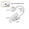 USB Rechargeable Reading Light, Mini LED Book Light, 3 Mode Adjustable, Clip On Lamp for Bedroom, Study, and Travel