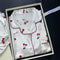 Ladies Summer Pajama Set, Cute Cherries Print Two Piece, Casual Shorts and Top, Home Clothes
