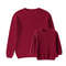 Sweaters, Chunky Knit Ribbed Tops, Solid Color Long Sleeve Round Neck, Autumn Winter Fashion