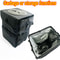 Portable Car Trash Can, Waterproof and Foldable Storage Box, Multifunctional Hanging Auto Organizer
