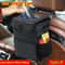 Portable Car Trash Can, Waterproof and Foldable Storage Box, Multifunctional Hanging Auto Organizer