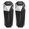 Leakproof Mini Car Trash Can 2 Pack Compact Auto Garbage Bin With Lid For Car Office Home 5