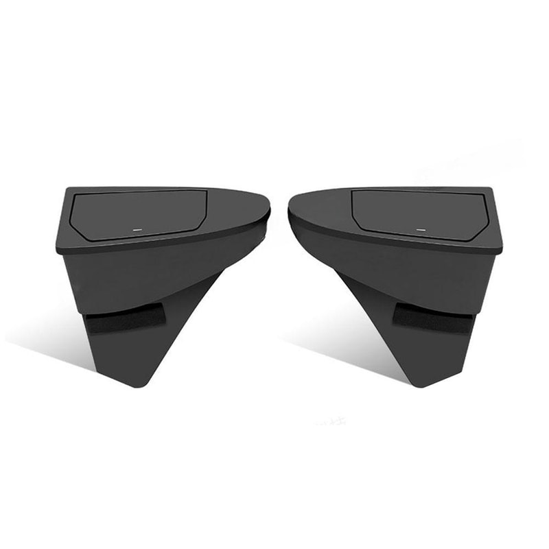 Tesla Model Y Juniper Front Door Storage Trash Can, Multi Functional Car Door Storage Box, Car Accessories Organizer