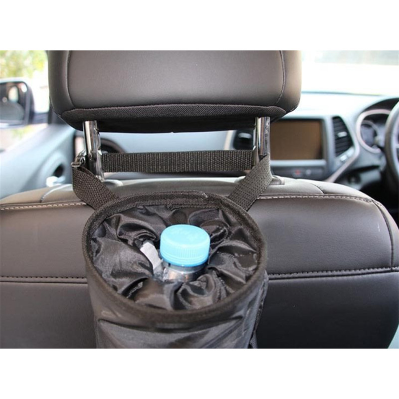 Portable Car Trash Bag, Seat Back Garbage Bag, Interior Storage Box Organizer