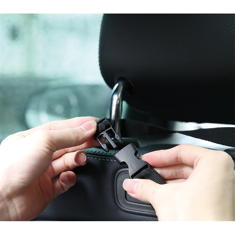 Portable Car Trash Bag, Seat Back Garbage Bag, Interior Storage Box Organizer