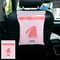 Self Adhesive Car Trash Bag, Disposable Auto Garbage Can for Seat Back, Hanging Trash Storage for Office and Kitchen