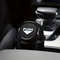 Round Car Trash Can With Lid Car Garbage Box Spill Proof Door Organizer With Cup Holder 1