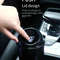 Round Car Trash Can With Lid Car Garbage Box Spill Proof Door Organizer With Cup Holder 4