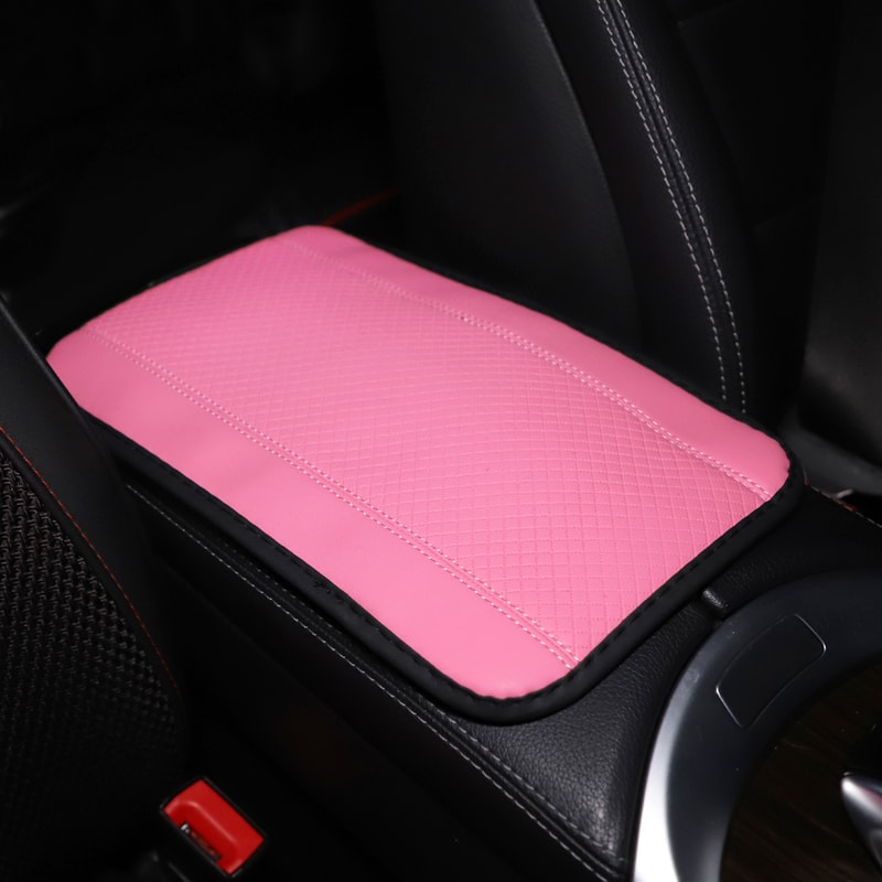 Waterproof Anti Fouling Car Armrest Cushion Comfortable Embossed Central Control Cushion Automotive 11