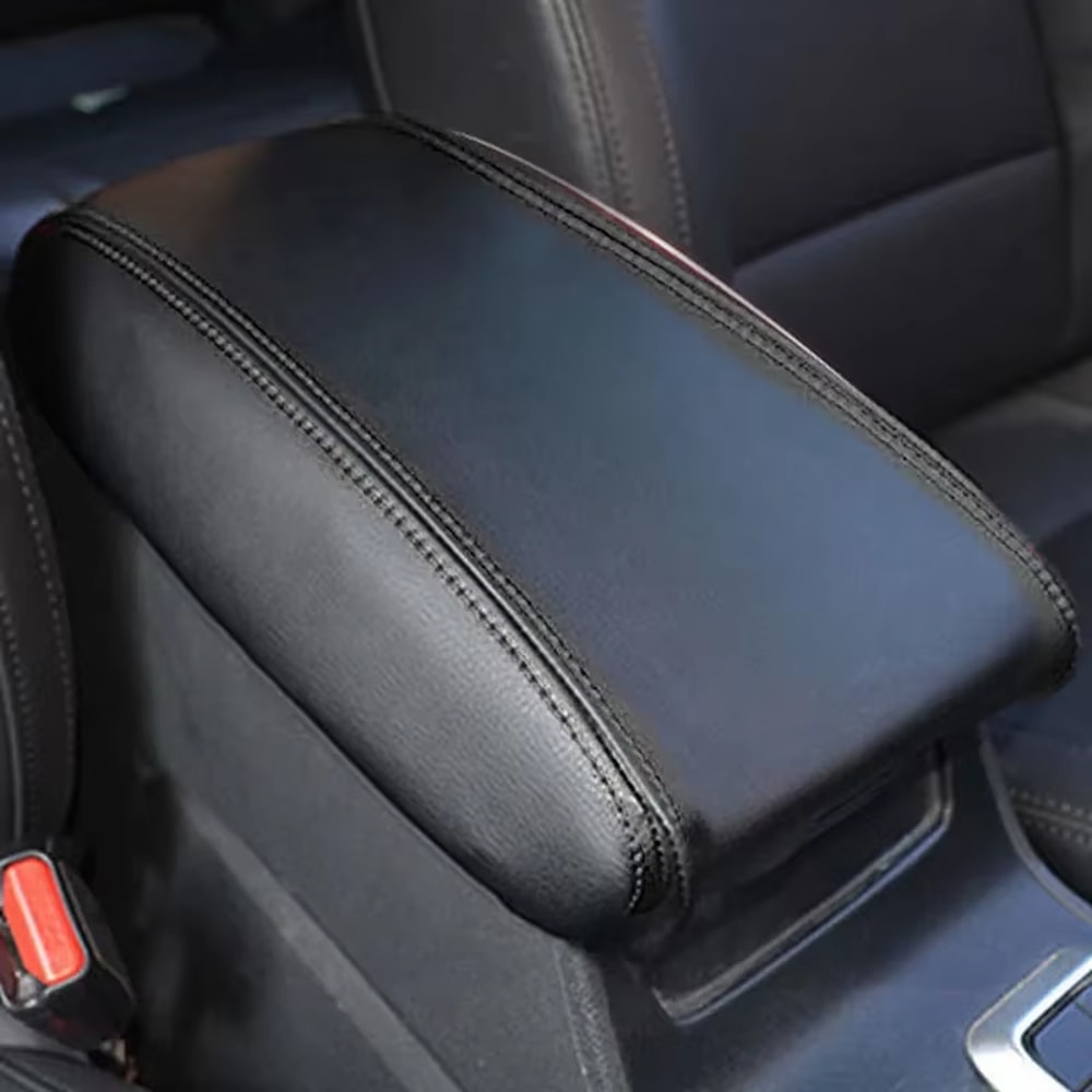 Protective PU Leather Cover, Hyundai Tucson Armrest Box, Custom Fit Interior Accessories
