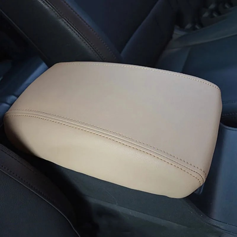 Protective PU Leather Cover, Hyundai Tucson Armrest Box, Custom Fit Interior Accessories