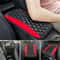 Universal Car Armrest Cover, 1pc Console Box Pad, Black and Red Interior Accessories