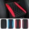 Universal Car Armrest Cover, 1pc Console Box Pad, Black and Red Interior Accessories
