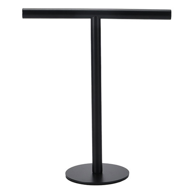 Free Standing Towel Bar Stainless Steel Hand Towel Holder Heavy Base For Bathroom Vanity Countertop 4