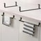 Over the Door Towel Rack, Stainless Steel Towel Bar, No Drill Storage Organizer for Bathroom and Kitchen Cabinet Door