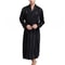 Men's Satin Kimono Robe, Luxury Print Gold Bathrobe, Plus Size Silk Dressing Gown, Geometric Lounge Sleepwear