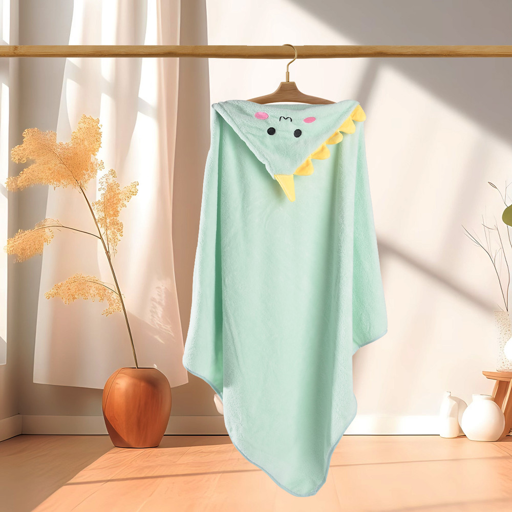 Soft Baby Towel with Hood, 2PCS Set for Newborns, Toddlers, and Kids, Hooded Baby Towels