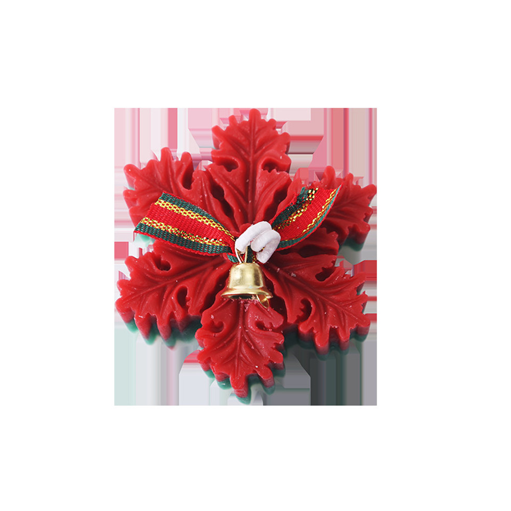 Christmas Soy Wax Candle Snowflake Aroma Candle Set Festive Fragrance Decoration Holiday Companion  4