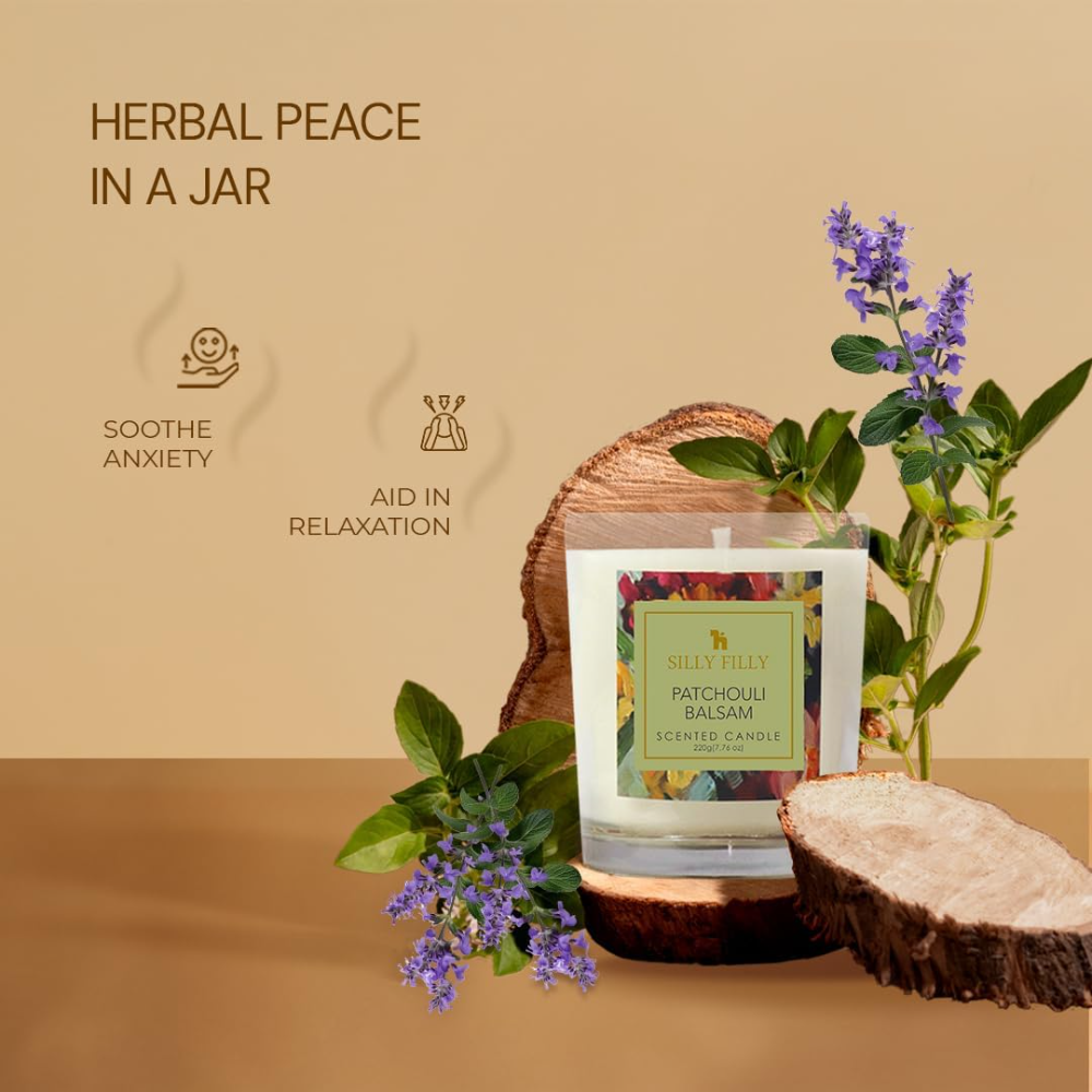 Mildly Scented Glass Jar Candle, One Wick, Ideal for Home, Celebrations, and Gifting