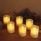 6Pcs Flameless LED Candles, Battery Operated Flickering Candles, Fake Plastic Candles for Home Decor, Weddings