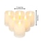 6Pcs Flameless LED Candles, Battery Operated Flickering Candles, Fake Plastic Candles for Home Decor, Weddings