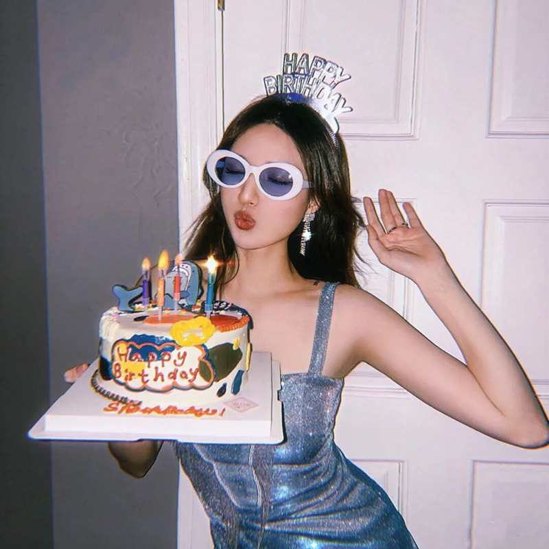 Creative Colorful Flame Candles, Birthday Candles, Party Festival Atmosphere Props