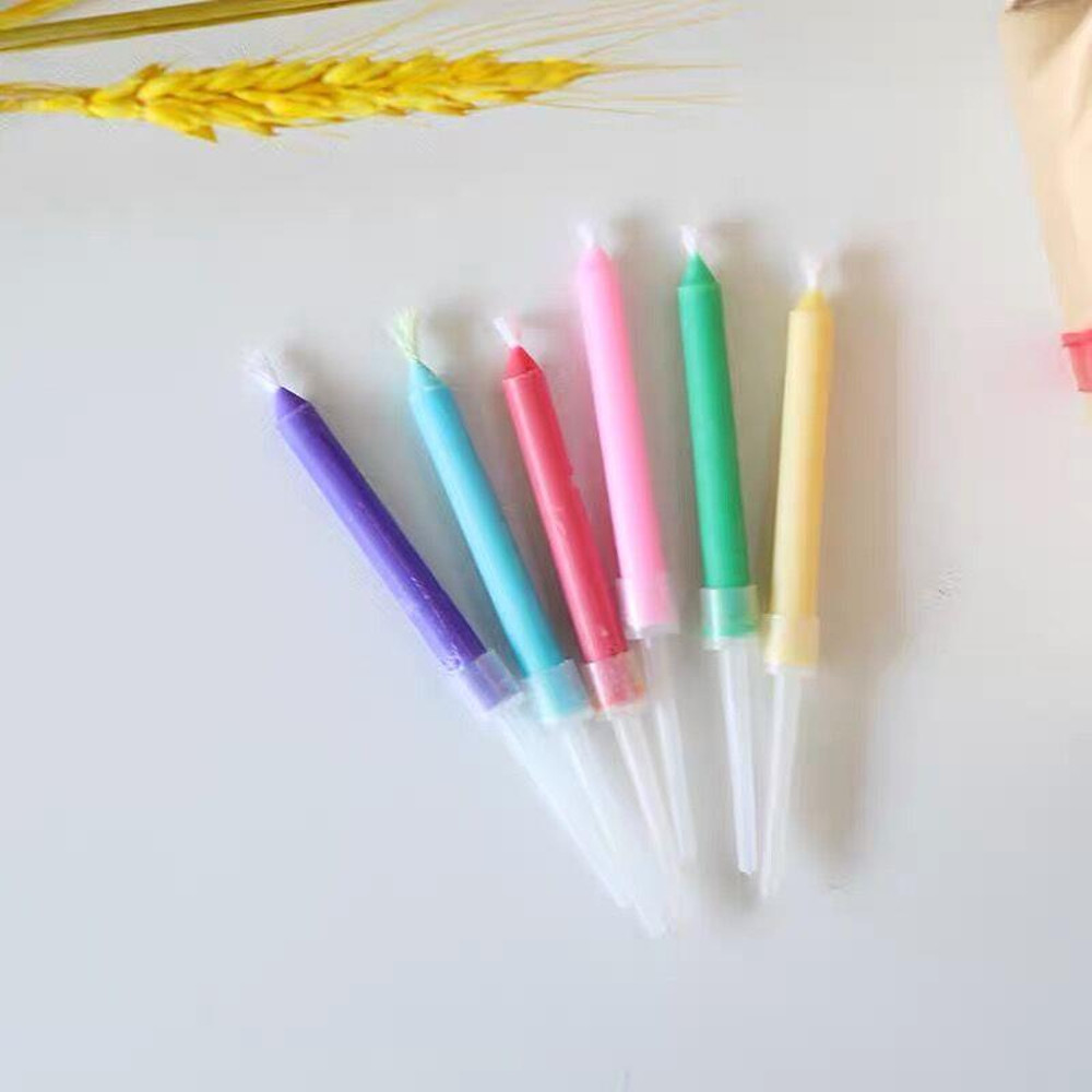 Creative Colorful Flame Candles, Birthday Candles, Party Festival Atmosphere Props