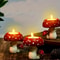 Simulation Mushroom Candle Holder Small Home Decoration Rustic Craft Ornament For Tea Lights 0