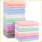 Super Soft Baby Washcloths, Microfiber Coral Fleece Towels, Highly Absorbent Wash Cloths for Newborns