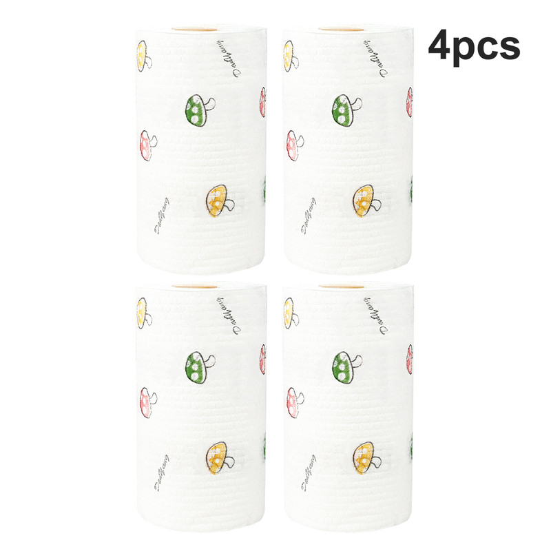 Non-Stick Oil Rags, Washable Wet and Dry Towels, Disposable Kitchen Cleaning Cloths for Oil Removal