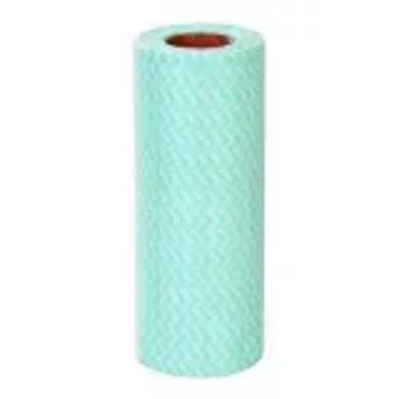 Disposable Kitchen Cloth Roll, Non Woven Fabric Cleaning Cloth, Tear Off Dishcloth for Easy Use