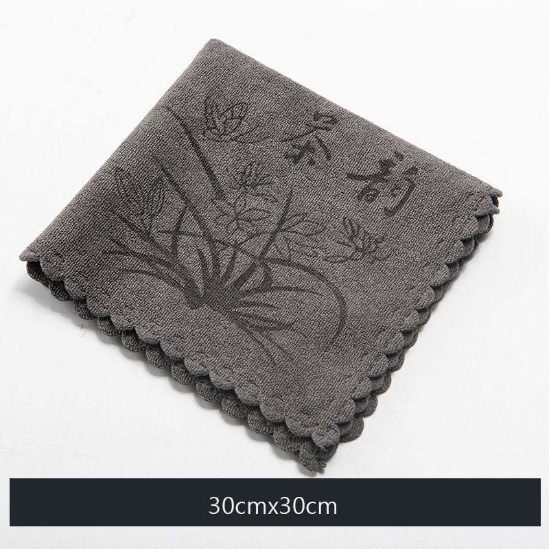 Portable Kitchen Tea Towel, Absorbent Coffee Towel, Dry Handkerchief for Tourist Hotels