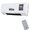 New Wall Mounted Space Heater And Fan Combo With Remote Control And Timer Electric Wall Heater 0