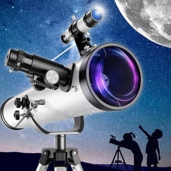 professional astronomical telescope with large aperture monoculars for stargazing, birds & moon observation