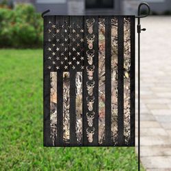 deer hunting flag garden house flag