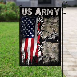 us army american flag garden house flag