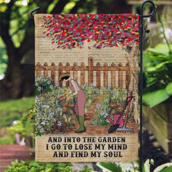 Dictionary Find My Soul Gardening Garden House Flag