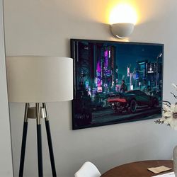 cyberpunk 2077 custom wall decor poster, gift