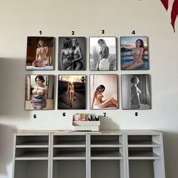 Girl on Fire Poster, Sexy Poster, Home Decor