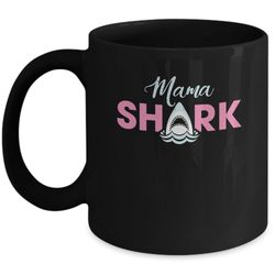 mama shark lovers best mom mug