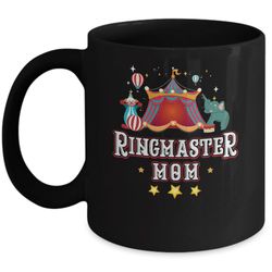 ringmaster mom circus carnival children party mug