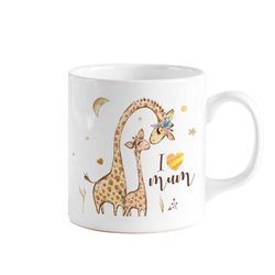 I love you mum mug / Cute Mother's Day Gift / Mum and baby animals / First Mother's Day gift for mum / Mummy birthday