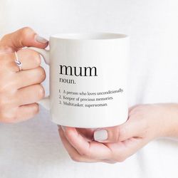 mum dictionary definition mug - cute mother's day gift