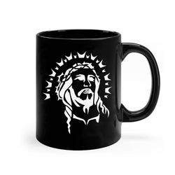 divine jesus god ceramic mug – embrace faith with this religious keepsake