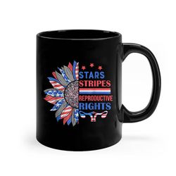 pro choice ceramic mug: bans off our bodies mind your own uterus