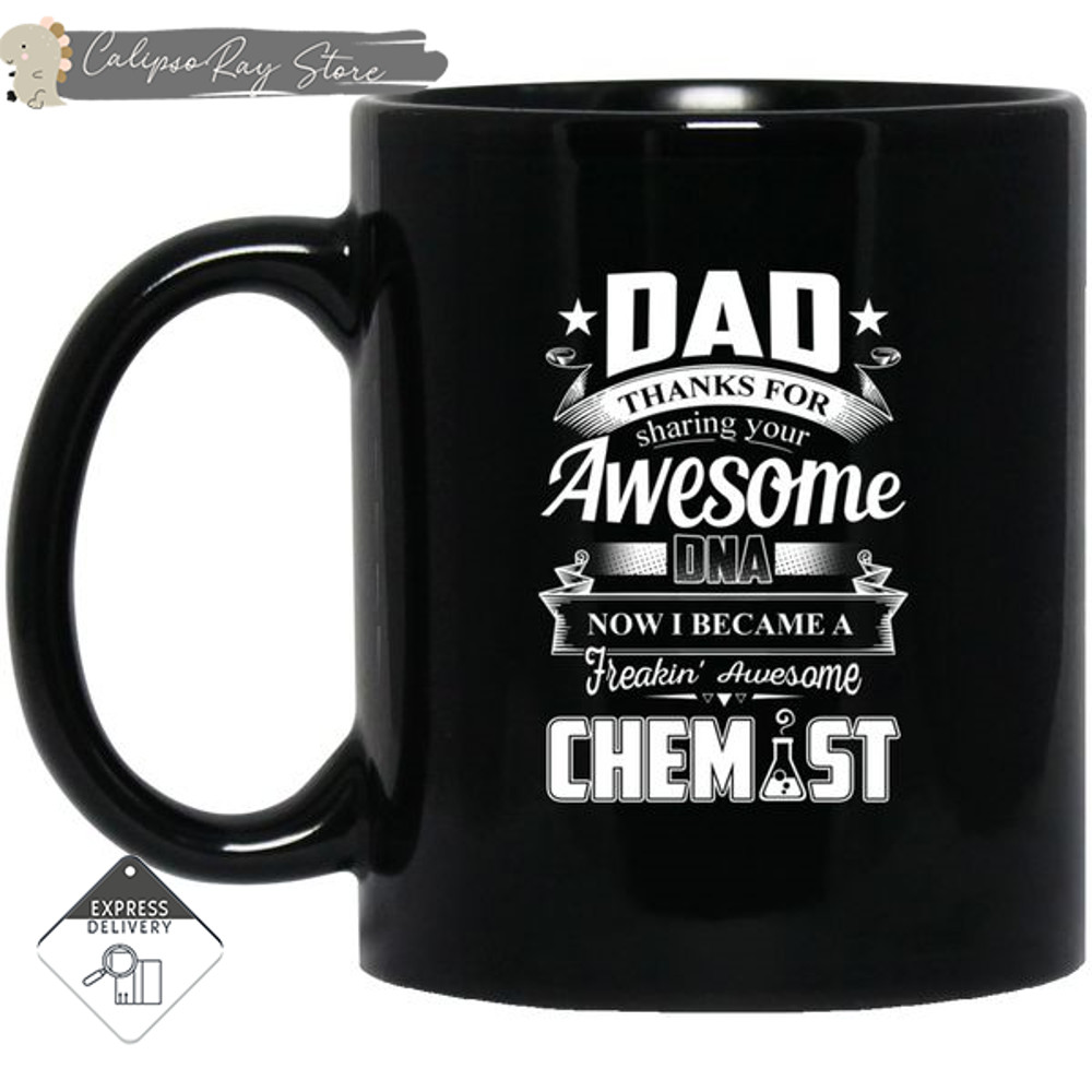 Dad Thanks For Sharing Your DNA Chemist Mugs.jpg