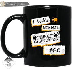 i was normal three grandkids ago mugs,custom coffee mugs, personalised gifts