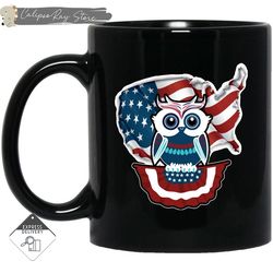 independence day owl mugs,custom coffee mugs, personalised gifts