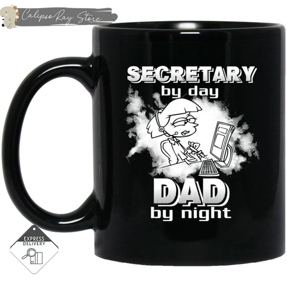 Secretary By Day Dad By Night Mugs.jpg